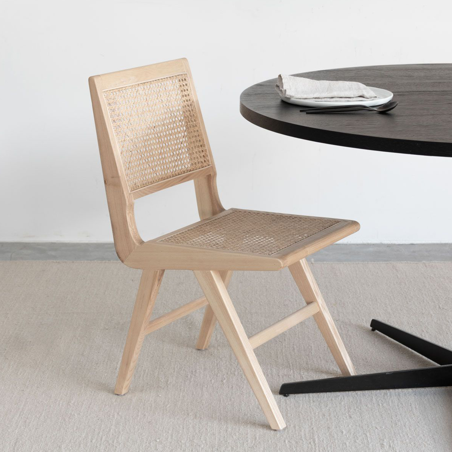 SILLA COMEDOR FORM DESIGN PIERRE 1 CUERPO MADERA CAFÉ - 6