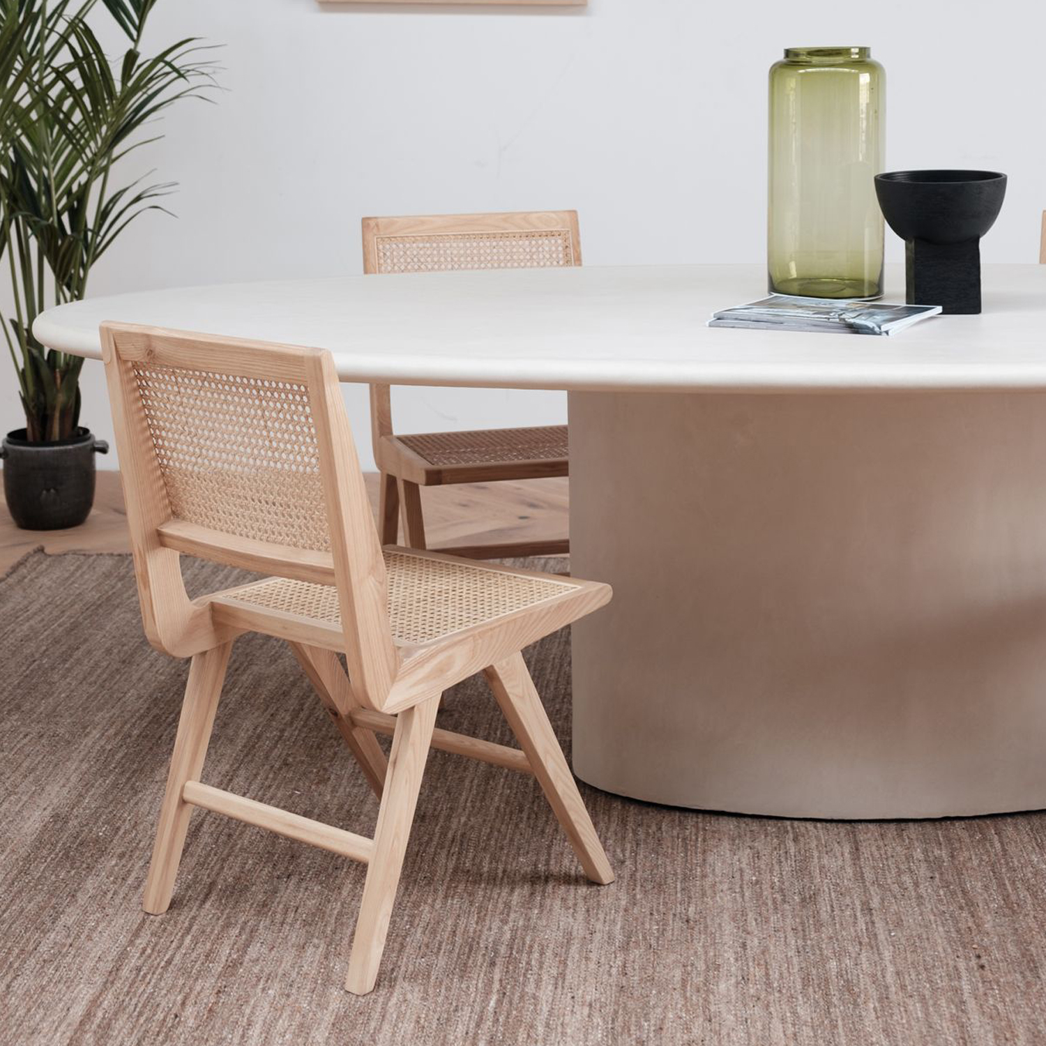 SILLA COMEDOR FORM DESIGN PIERRE 1 CUERPO MADERA CAFÉ - 7