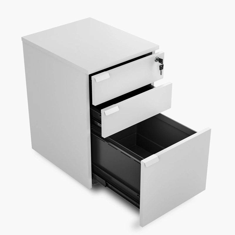 CAJONERA FORM OFFICE MADERA BLANCO MELAMINA SPACE BBF - 5