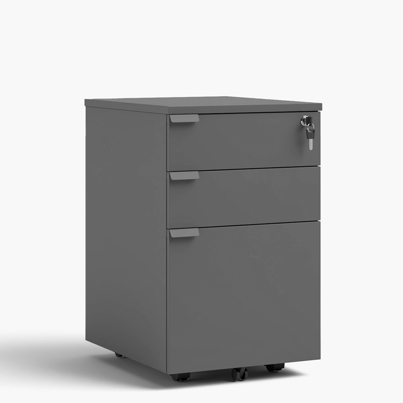 CAJONERA FORM OFFICE MADERA GRIS MELAMINA SPACE BBF - 3