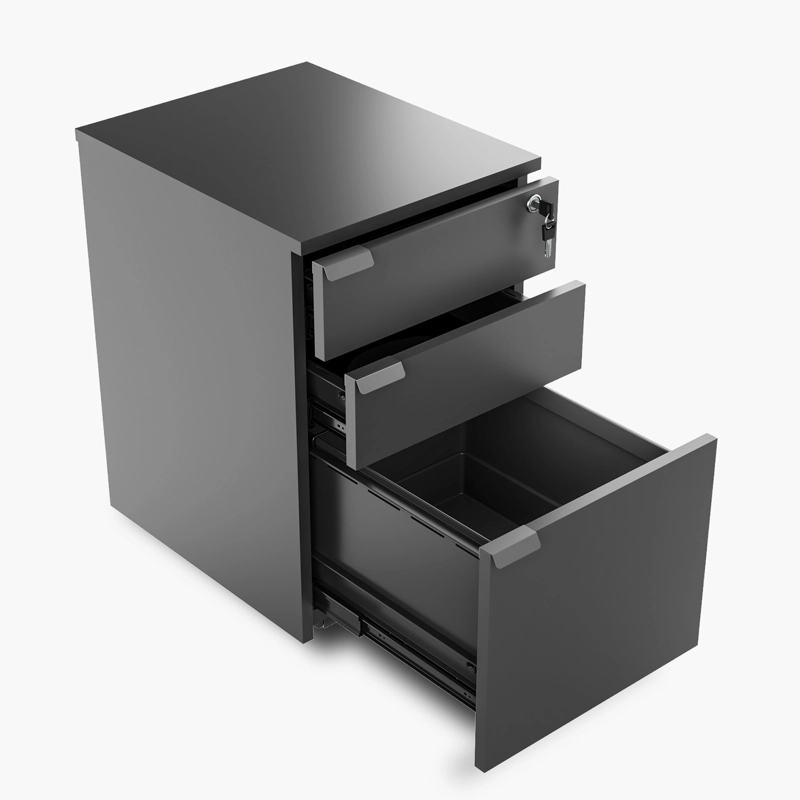 CAJONERA FORM OFFICE MADERA GRIS MELAMINA SPACE BBF - 5