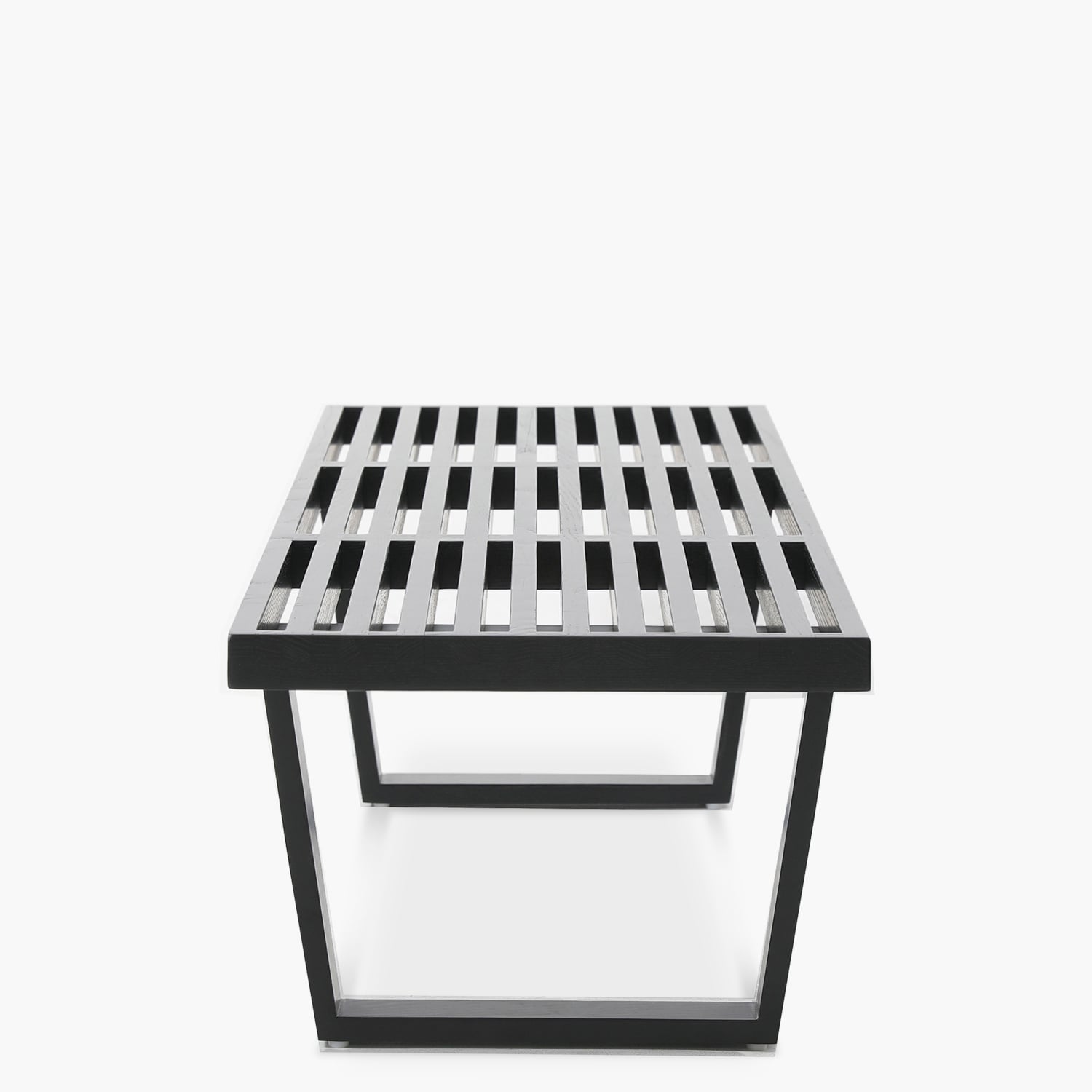 BANQUETA FORM DESIGN NELSON 1 CUERPO MADERA NEGRO RÉPLICA - 4