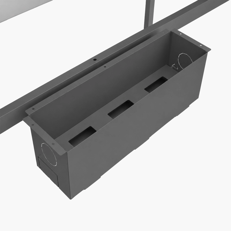 BANDEJA ELE CTRICA SPACE GRIS FORM - 2