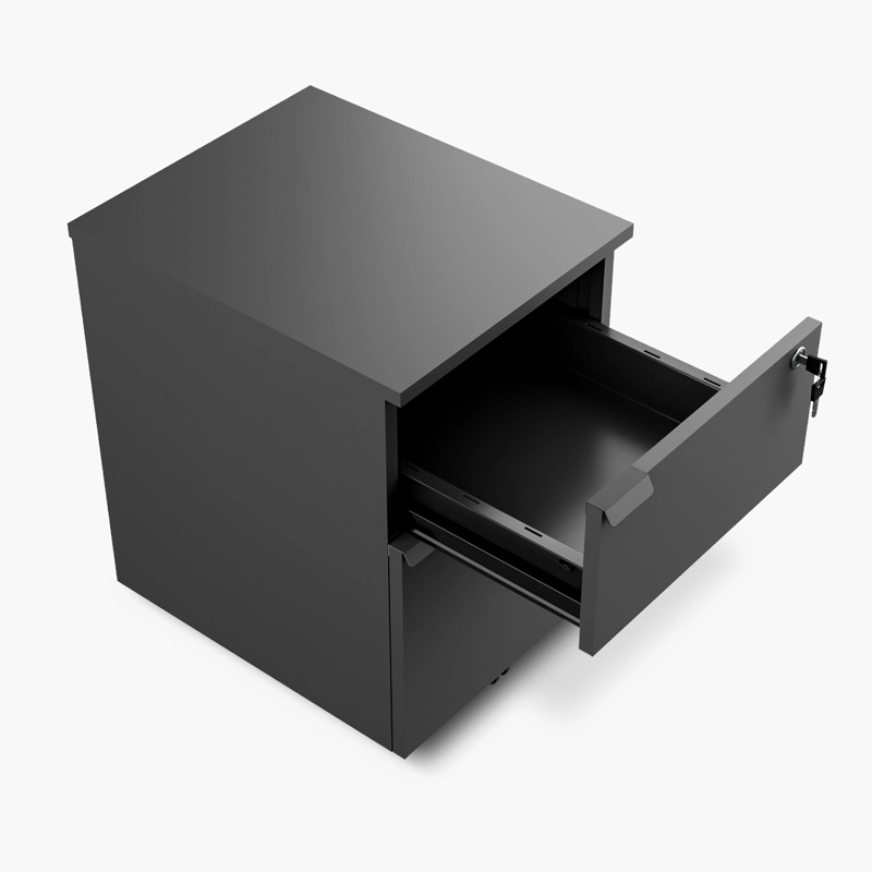 CAJONERA FORM OFFICE MADERA GRIS MELAMINA SPACE BF - 3