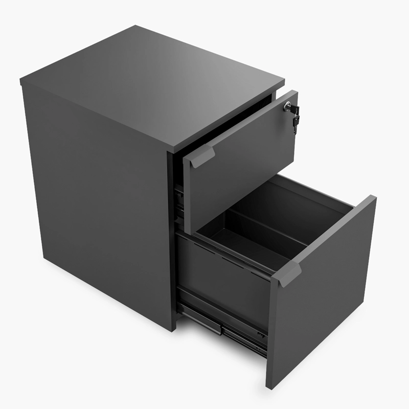 CAJONERA FORM OFFICE MADERA GRIS MELAMINA SPACE BF - 4