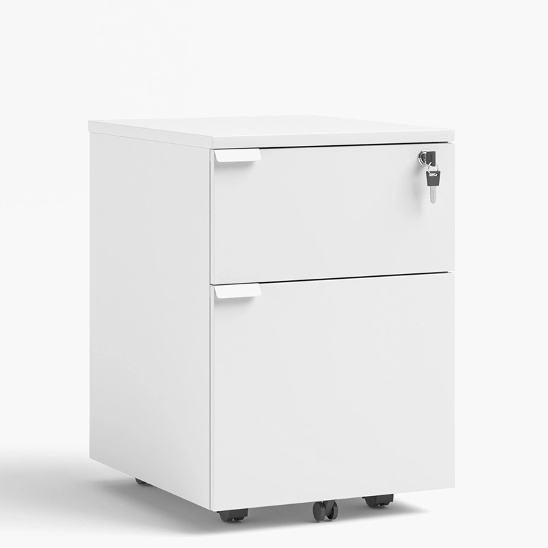 CAJONERA FORM OFFICE MADERA BLANCO MELAMINA SPACE BF - 2
