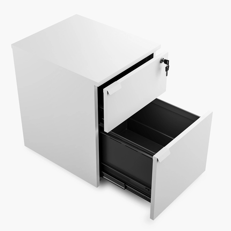 CAJONERA FORM OFFICE MADERA BLANCO MELAMINA SPACE BF - 4