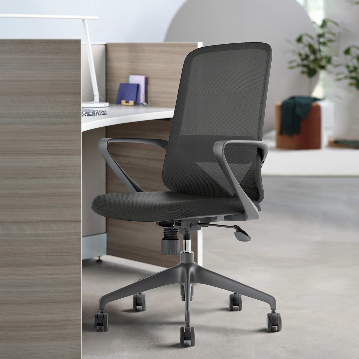 SILLA EJECUTIVA FORM OFFICE NEGRO OFICINA VIC - 2