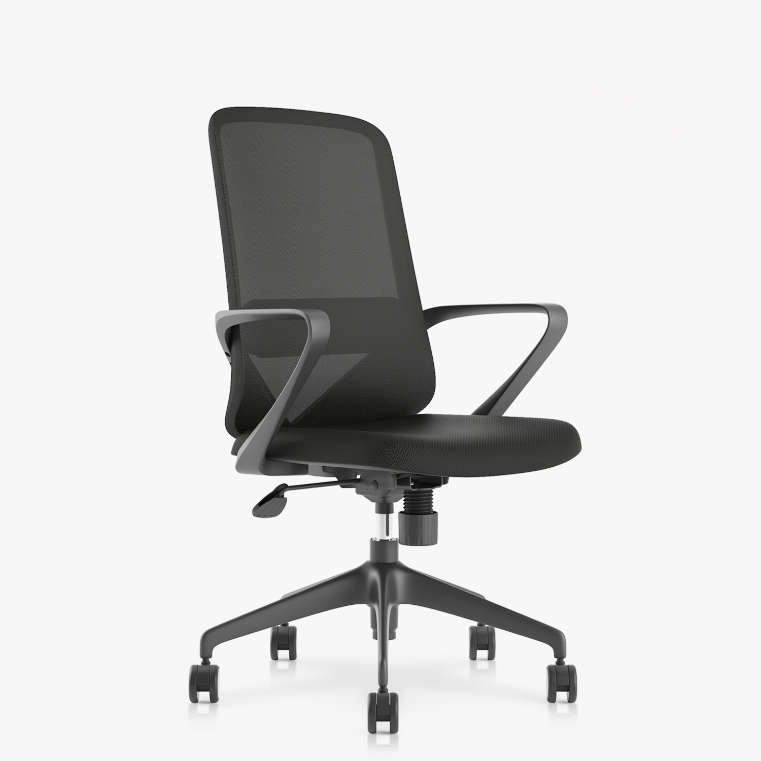 SILLA EJECUTIVA FORM OFFICE NEGRO OFICINA VIC - 3