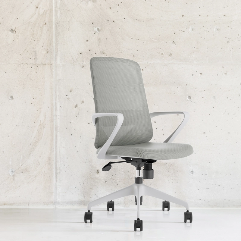 SILLA EJECUTIVA FORM OFFICE GRIS CLARO OFICINA VIC - 8