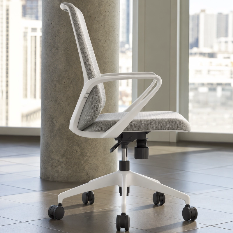 SILLA EJECUTIVA FORM OFFICE GRIS CLARO OFICINA VIC - 9
