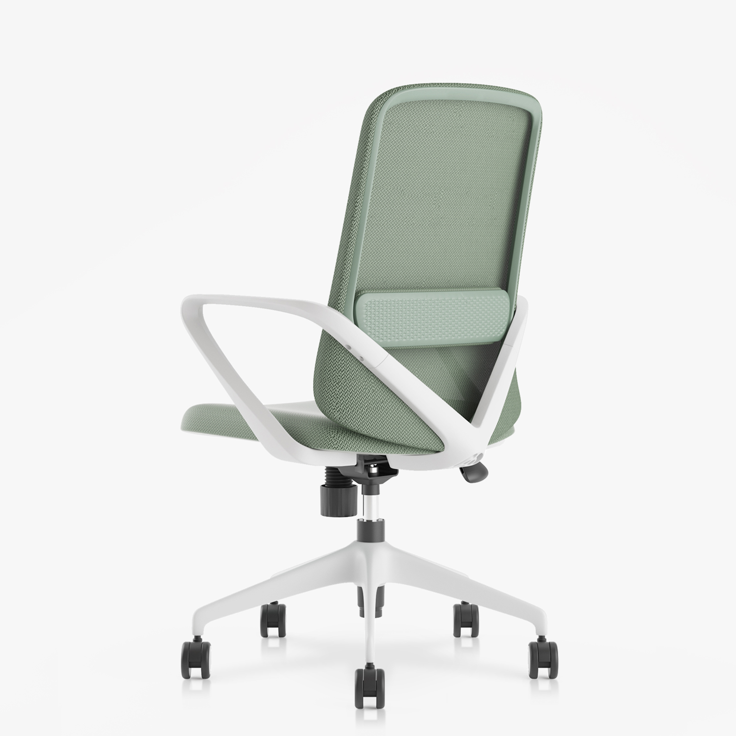 SILLA EJECUTIVA FORM OFFICE VERDE CLARO OFICINA VIC - 5