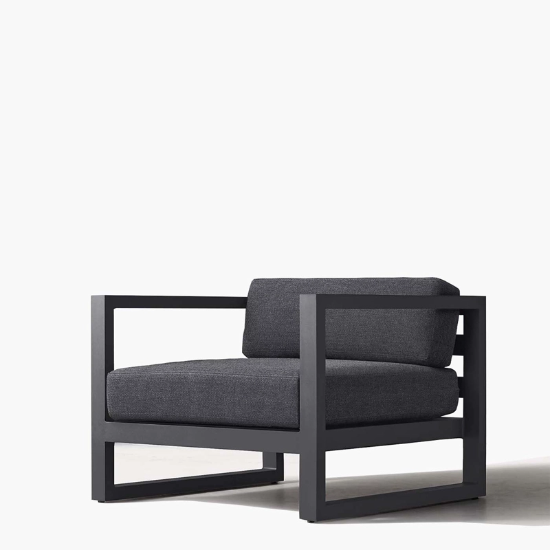 SILLÓN FORM DESIGN MONTEGO LT 1 CUERPO GRIS OSCURO TERRAZA - 1