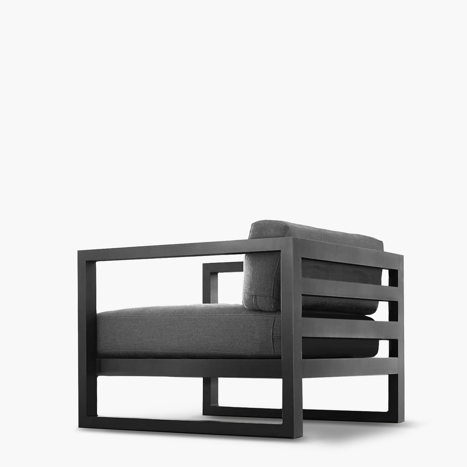 SILLÓN FORM DESIGN MONTEGO LT 1 CUERPO GRIS OSCURO TERRAZA - 3