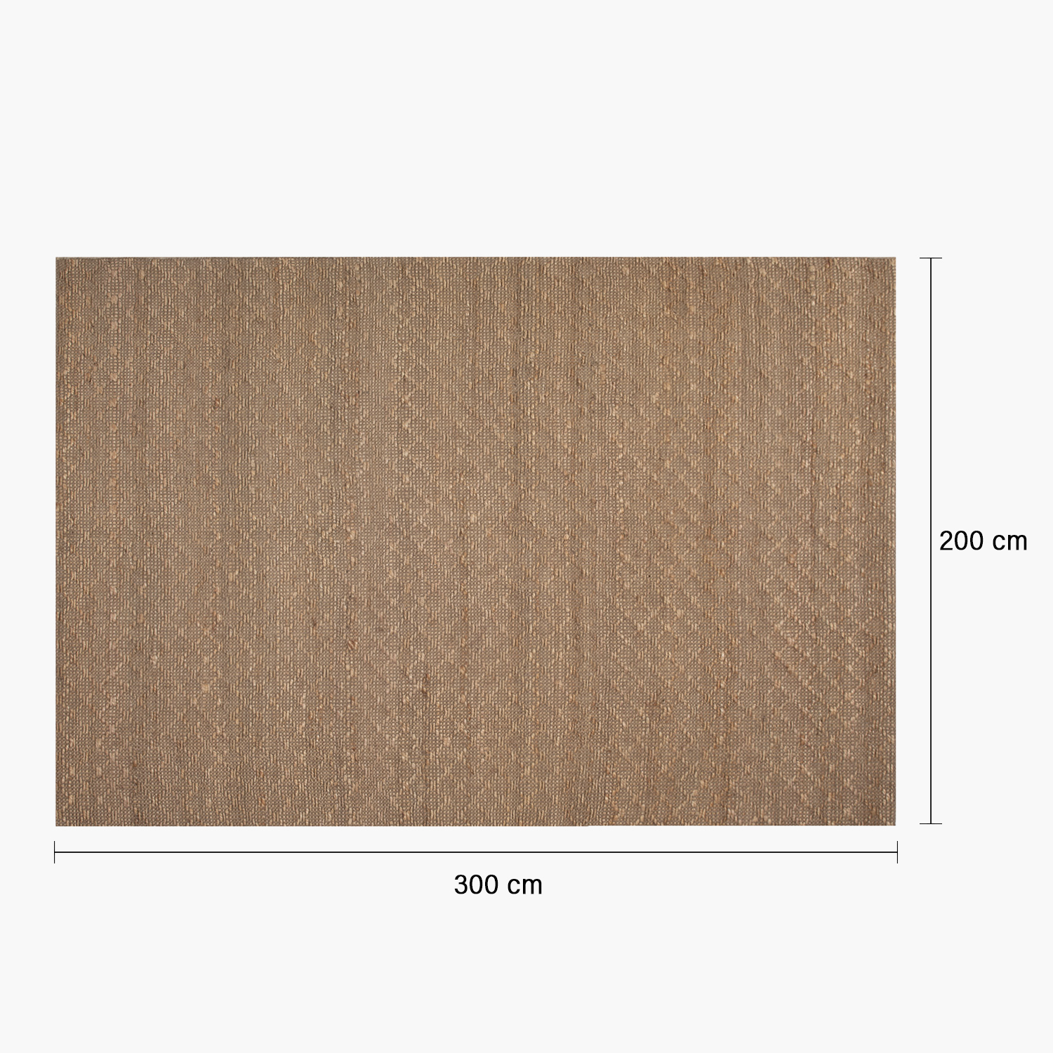 ALFOMBRA FORM DESIGN YUTE/ALGODON NAZCA NATURAL 200 X 300 CM - 5
