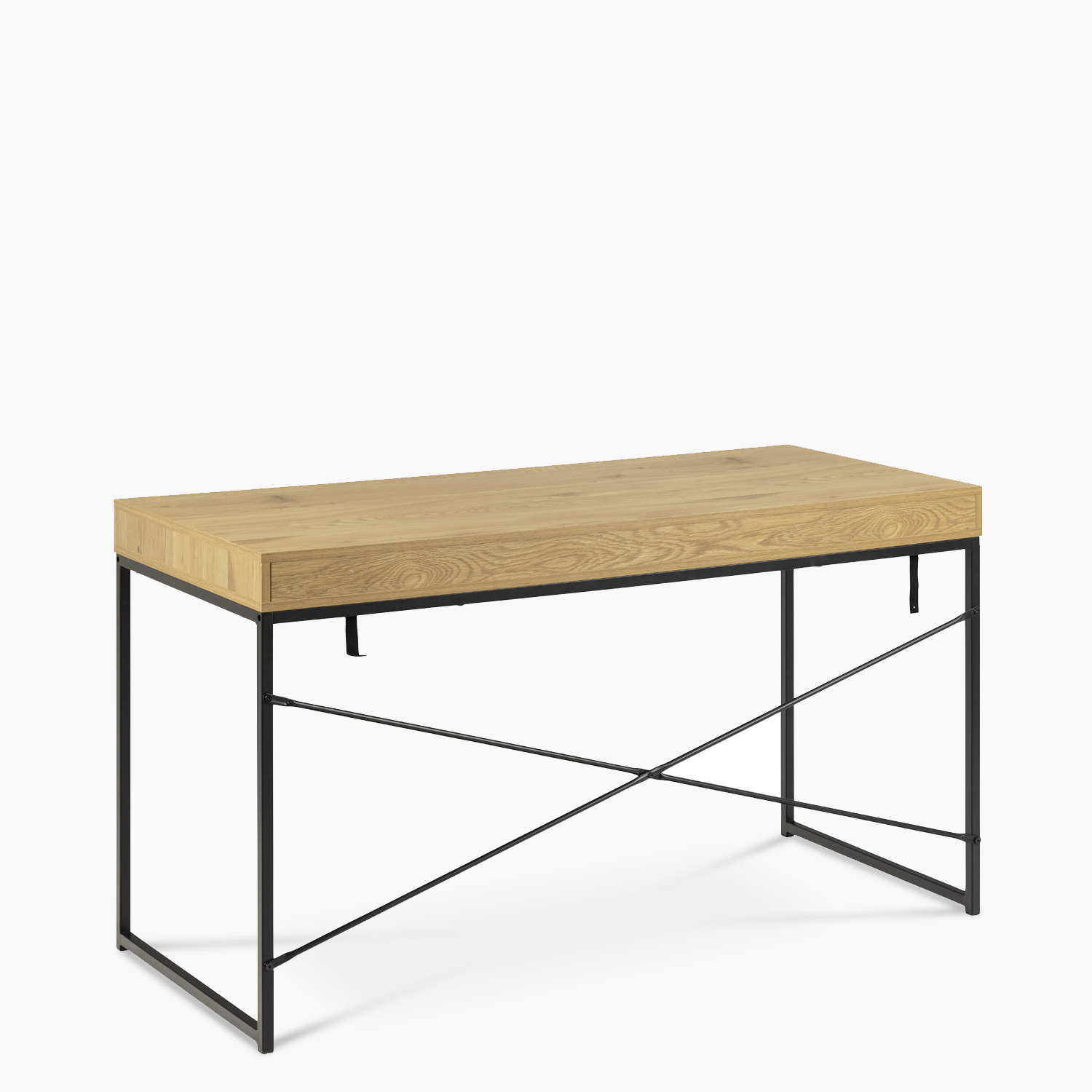 ESCRITORIO FORM DESIGN SEAFORD C/CAJONERA ROBLE METAL - 5
