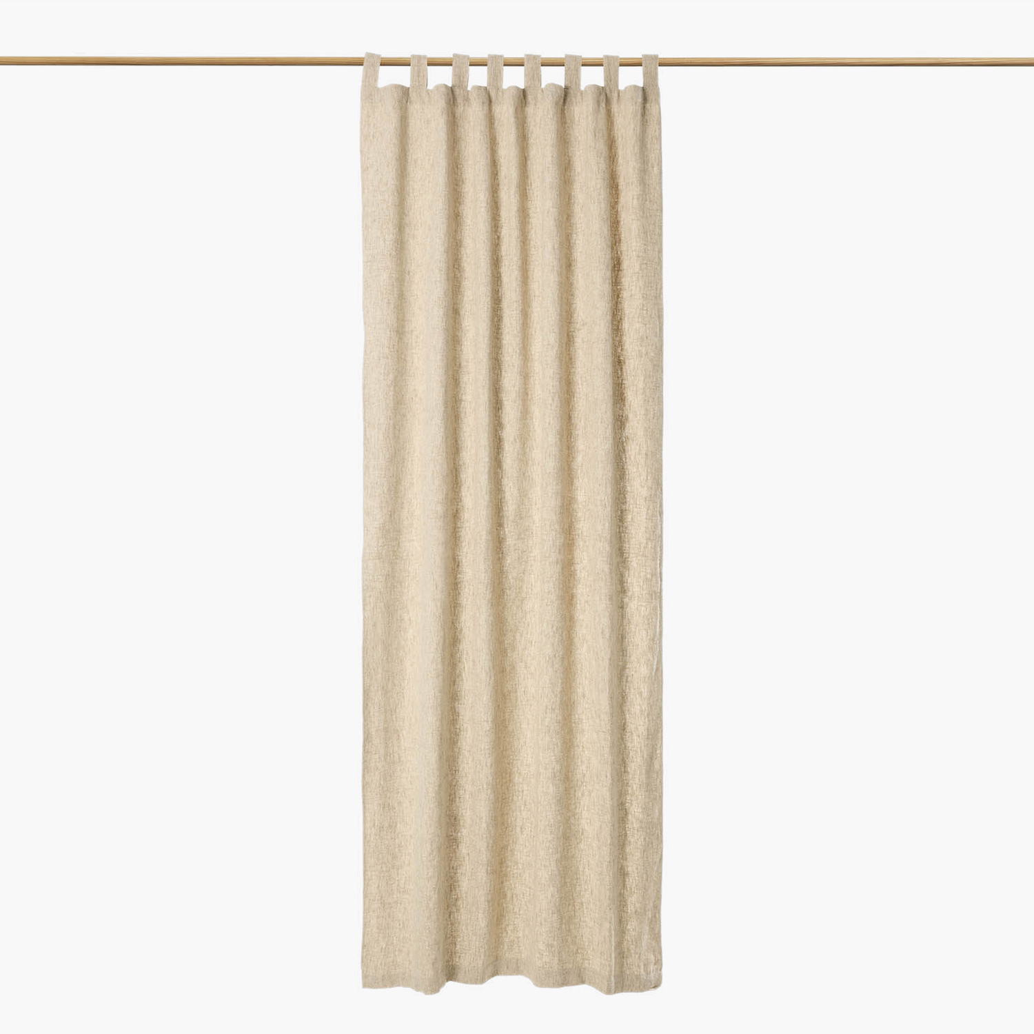 CORTINA ARGA 140X280 BEIGE CALMA HOUSE - 1