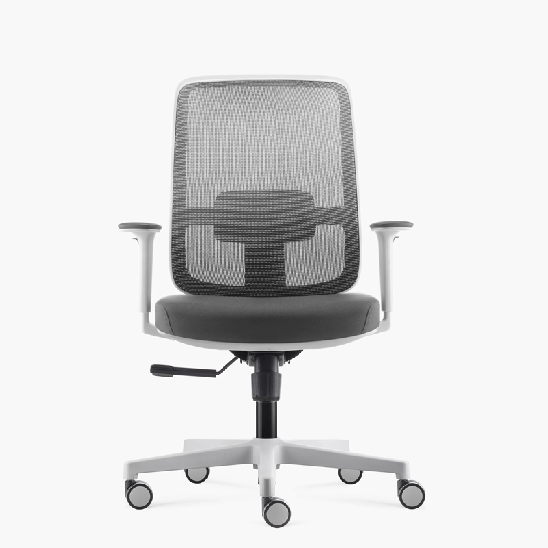 SILLA OFICINA FORM OFFICE GRIS CLARO LOTTO - 1