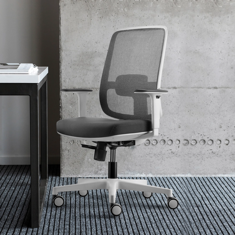 SILLA OFICINA FORM OFFICE GRIS CLARO LOTTO - 2