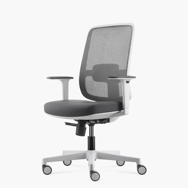SILLA OFICINA FORM OFFICE GRIS CLARO LOTTO - 3