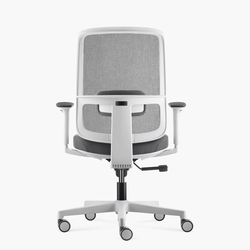 SILLA OFICINA FORM OFFICE GRIS CLARO LOTTO - 6