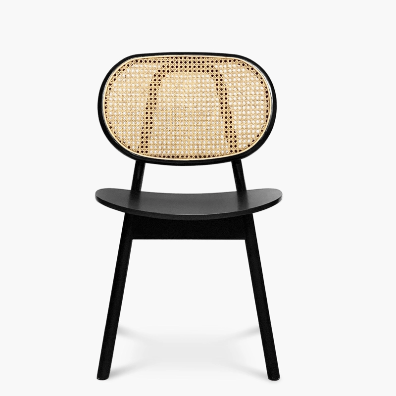 SILLA COMEDOR FORM DESIGN CHARLOTTE 1 CUERPO MADERA NEGRO - 3