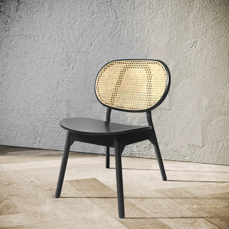 SILLA COMEDOR FORM DESIGN CHARLOTTE 1 CUERPO MADERA NEGRO - 8