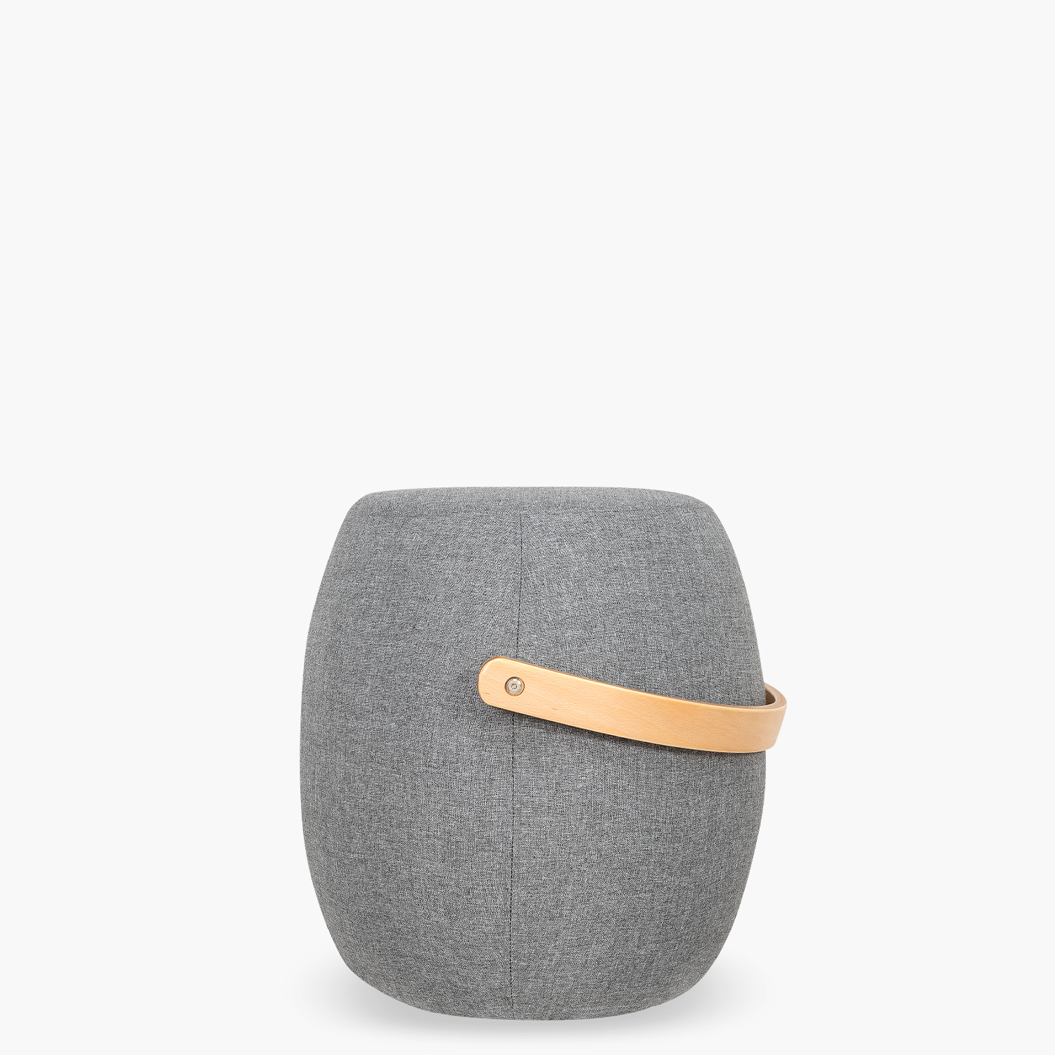 POUF FORM DESIGN ASA 1 CUERPO MADERA GRIS CLARO LT - 2
