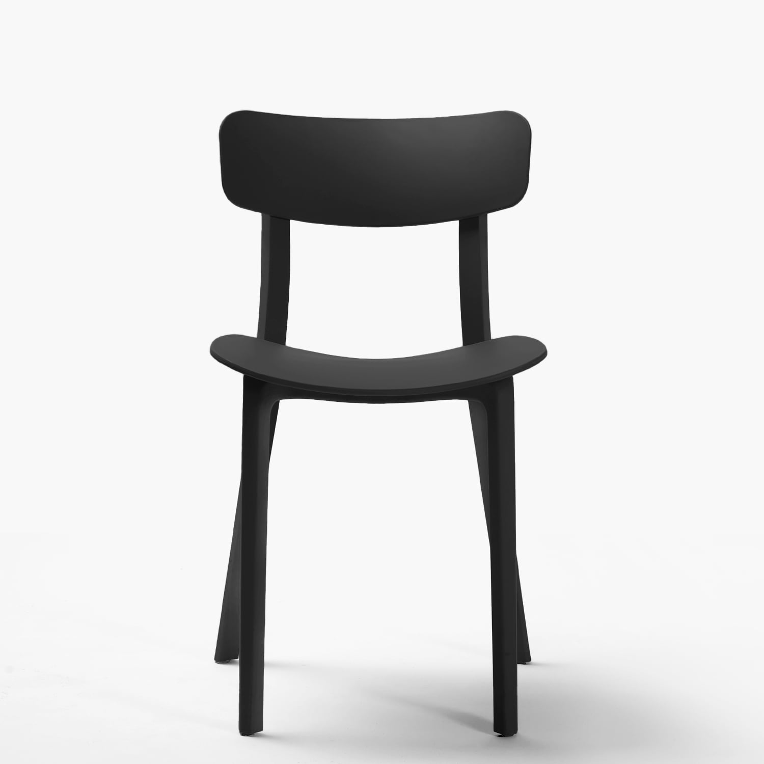 SILLA COMEDOR FORM DESIGN 1 CUERPO NEGRO PHIL - 1