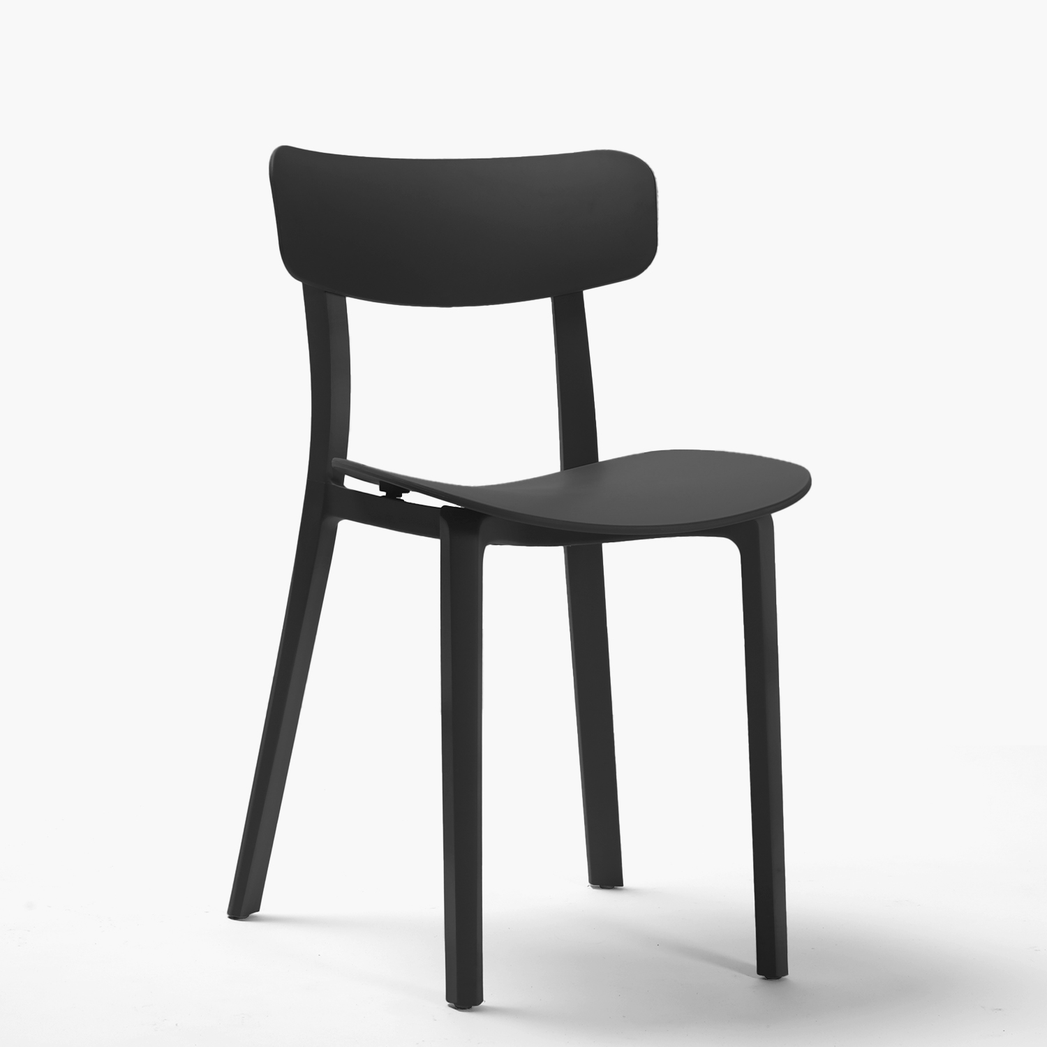 SILLA COMEDOR FORM DESIGN 1 CUERPO NEGRO PHIL - 3