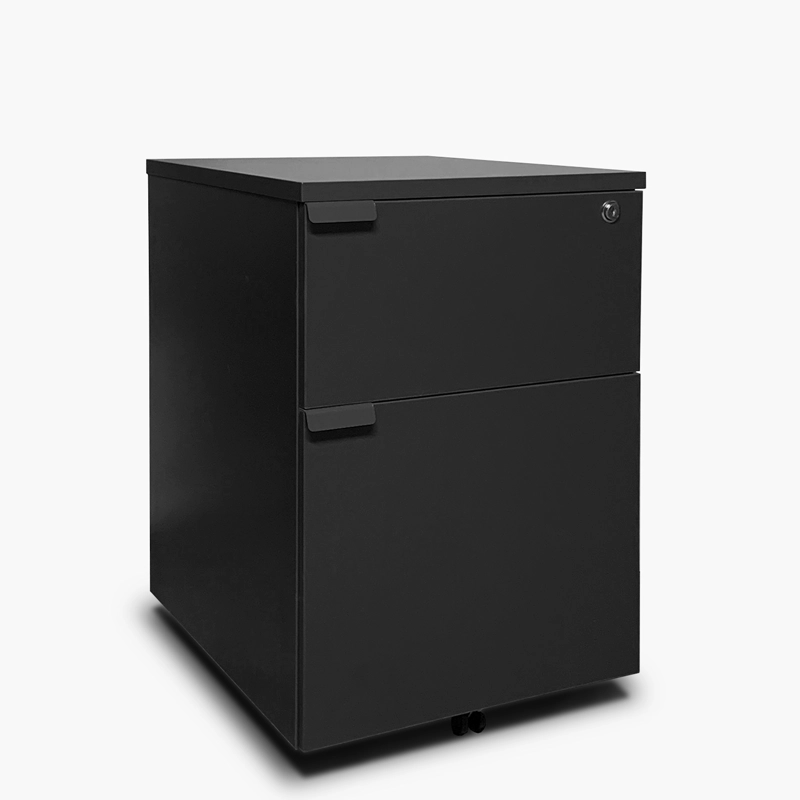 CAJONERA FORM OFFICE MADERA NEGRO MELAMINA SPACE BF - 2