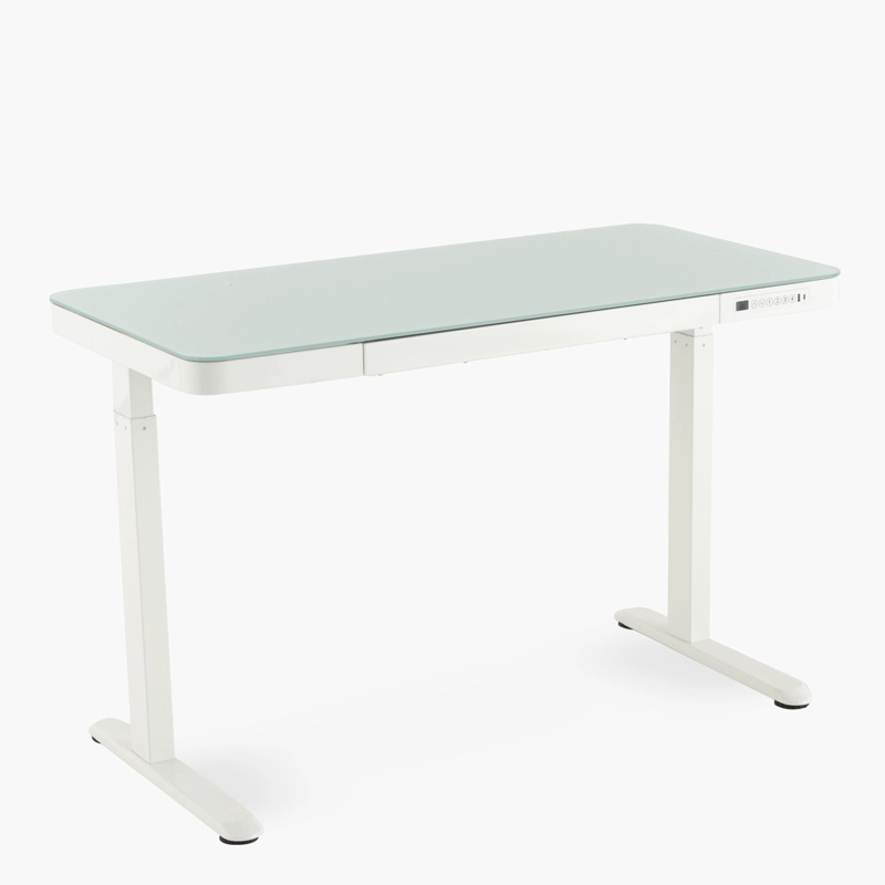 ESCRITORIO FORM DESIGN HOME OFFICE COSMO ELÉCTRICO BLANCO ACERO - 1