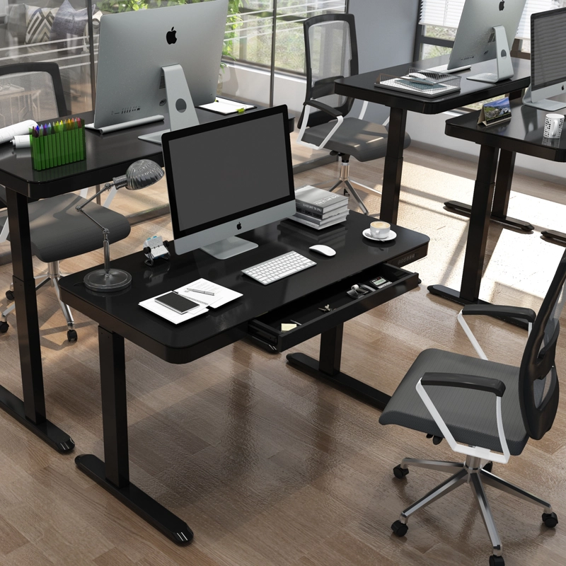 ESCRITORIO FORM DESIGN HOME OFFICE COSMO ELÉCTRICO NEGRO ACERO - 2