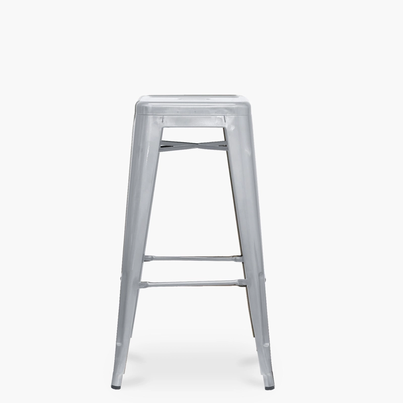 TABURETES FORM DESIGN TOLIX 1 CUERPO METAL PLATEADO PACK 4 77 - 2