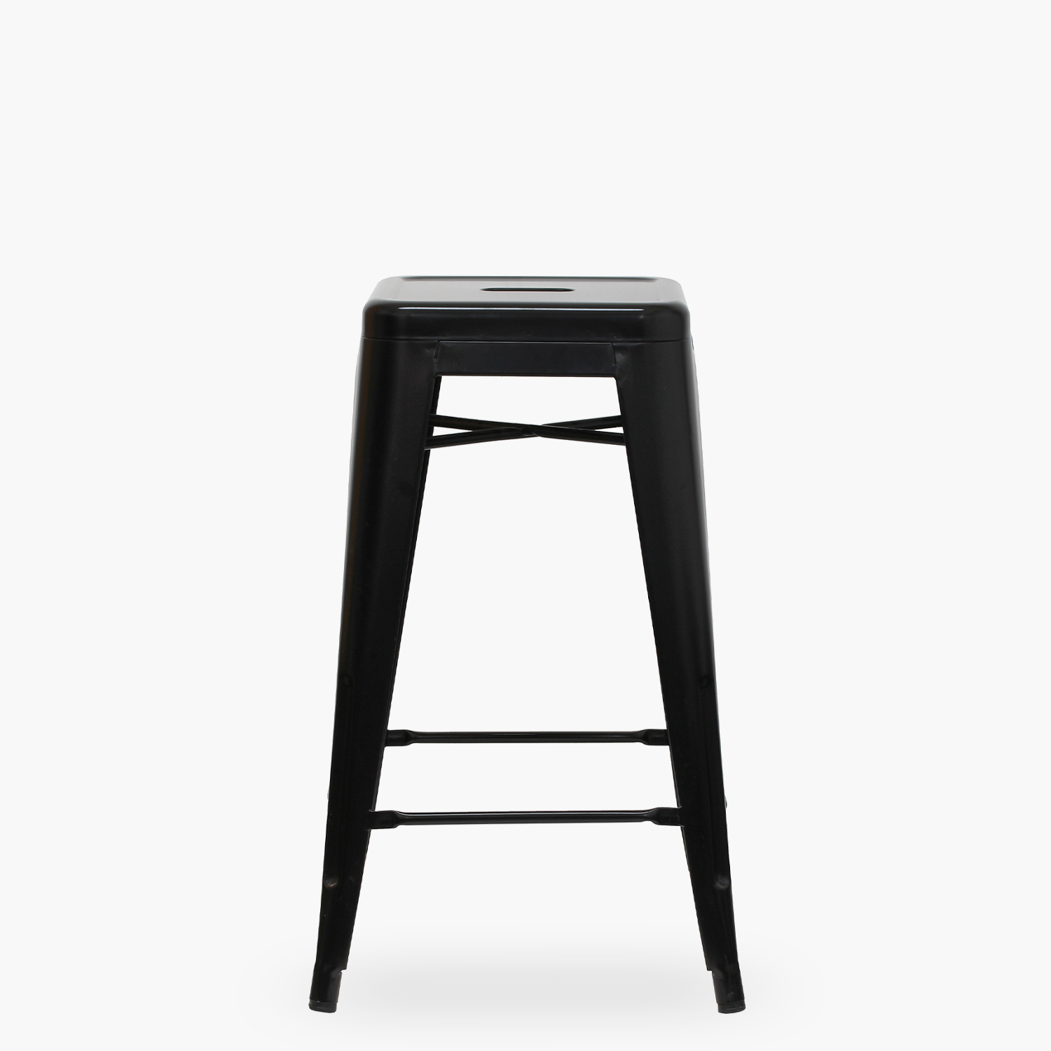 PACK 4 TOLIX TABURETES 67 METAL NEGRO FORM - 2