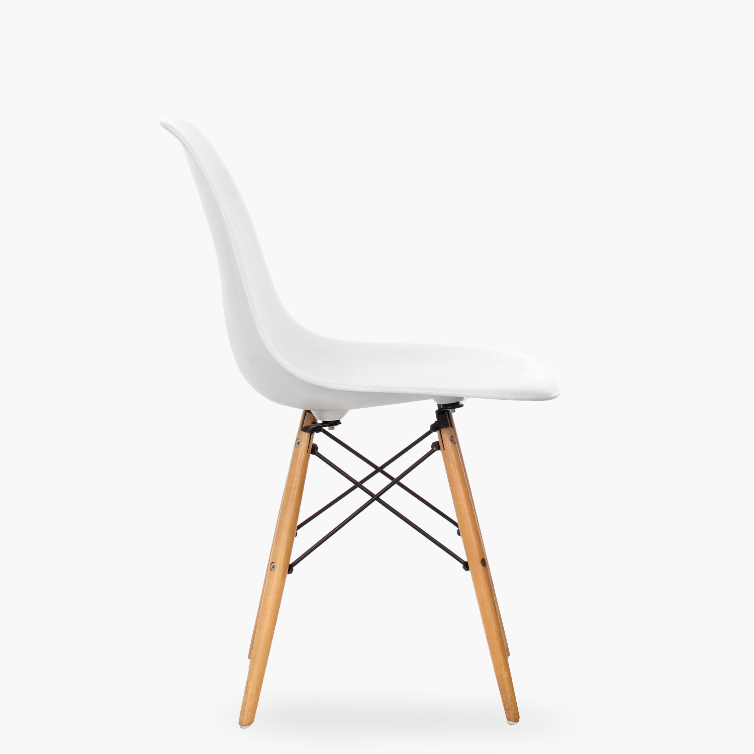 PACK 4 SILLAS COMEDOR EAMES DSW BLANCO FORM - 5
