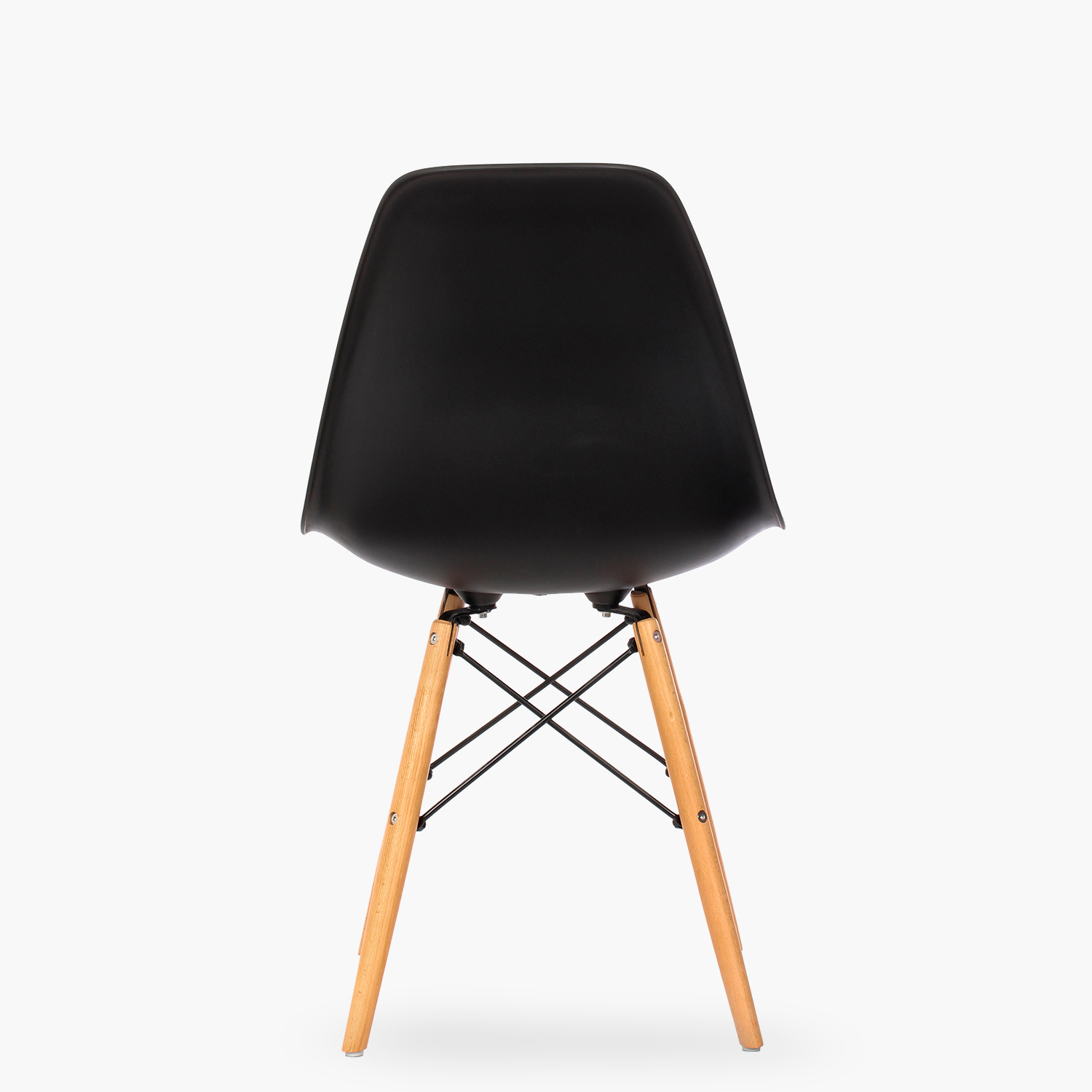 SILLAS COMEDOR FORM DESIGN EAMES DSW 1 CUERPO NEGRO PACK 4 - 6