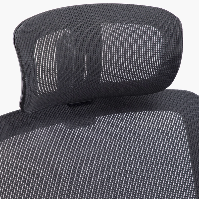 SILLA OFICINA FORM OFFICE NEGRO FOCUS CON CABECERO - 9