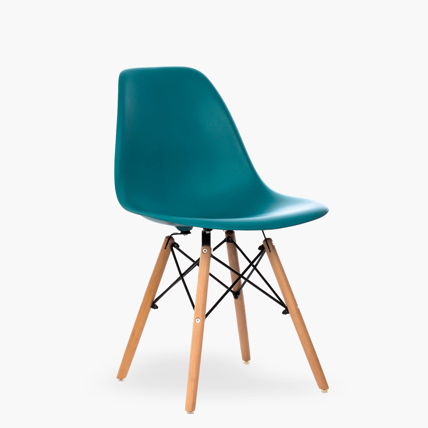 PACK 4 SILLAS COMEDOR EAMES DSW PETROLEO FORM - 4