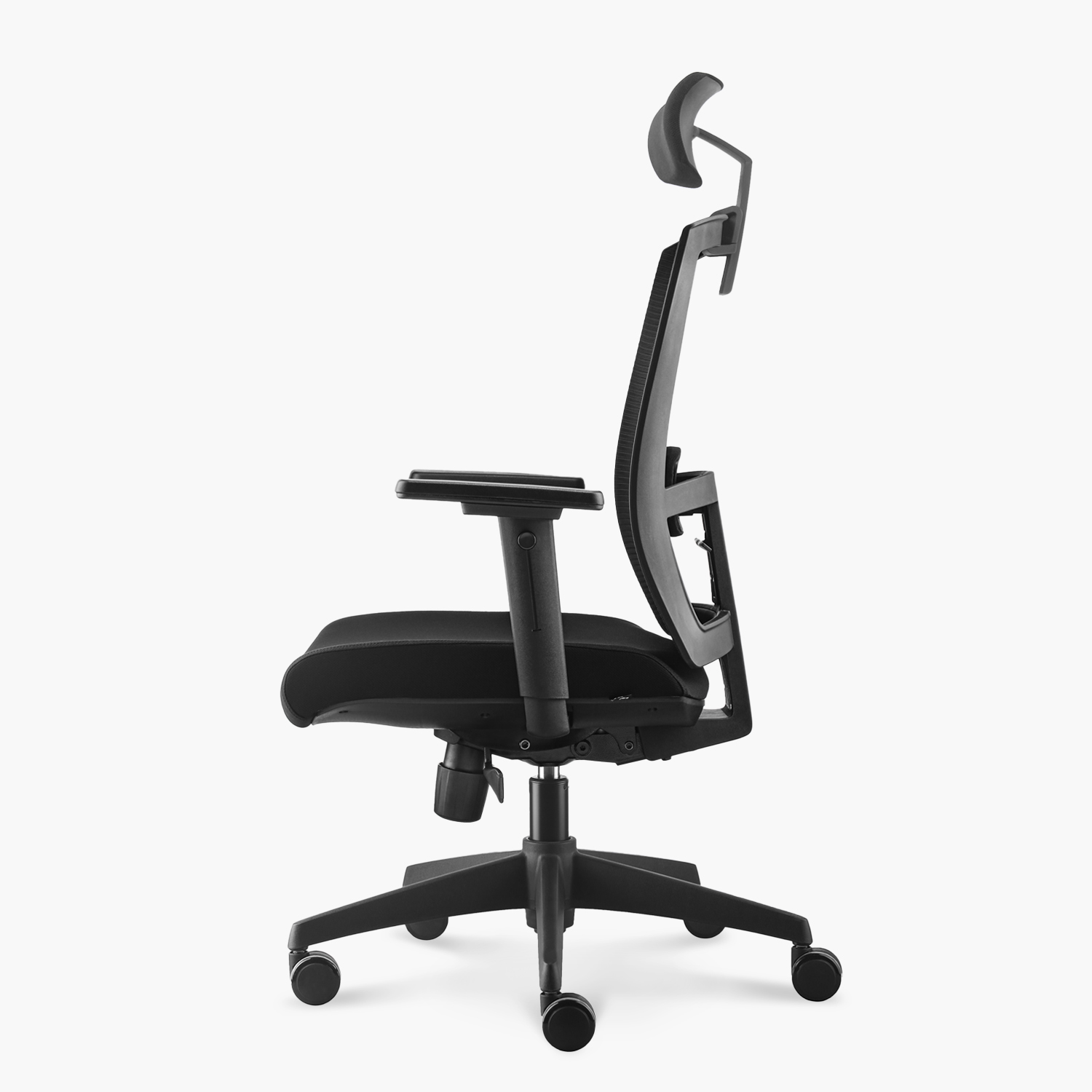SILLA OFICINA FORM OFFICE NEGRO TAYLOR SYNCRO CON CABECERO - 3