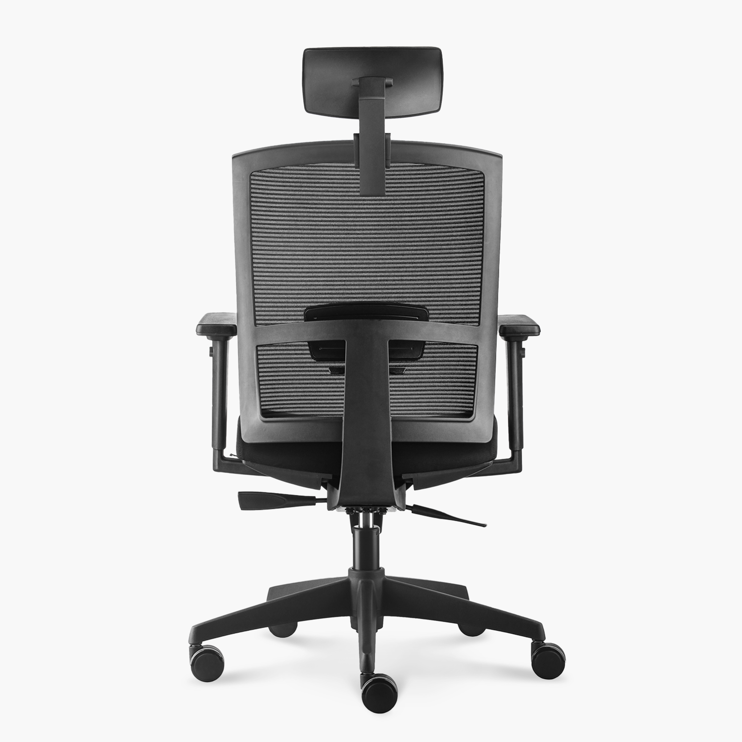 SILLA OFICINA FORM OFFICE NEGRO TAYLOR SYNCRO CON CABECERO - 4