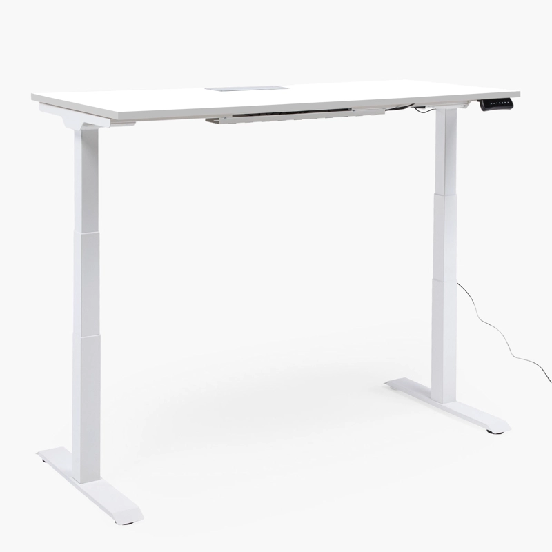 ESCRITORIO FORM OFFICE COSMO ELÉCTRICO DUAL CON PASACABLES 180X70 METAL - 2
