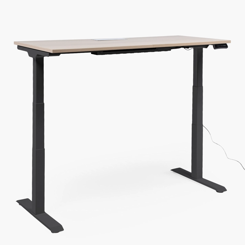 ESCRITORIO FORM OFFICE COSMO ELÉCTRICO DUAL CON PASACABLES 180X70 METAL - 4