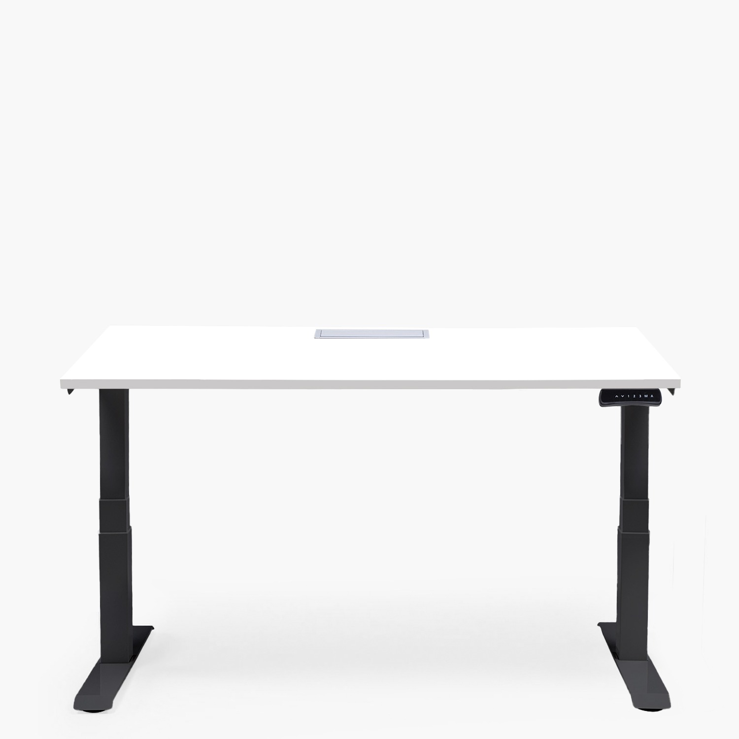 ESCRITORIO FORM OFFICE COSMO ELÉCTRICO DUAL CON PASACABLES 160X70 METAL - 1
