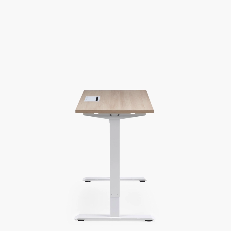 ESCRITORIO FORM OFFICE COSMO ELÉCTRICO CON PASACABLES 160X70 METAL - 5