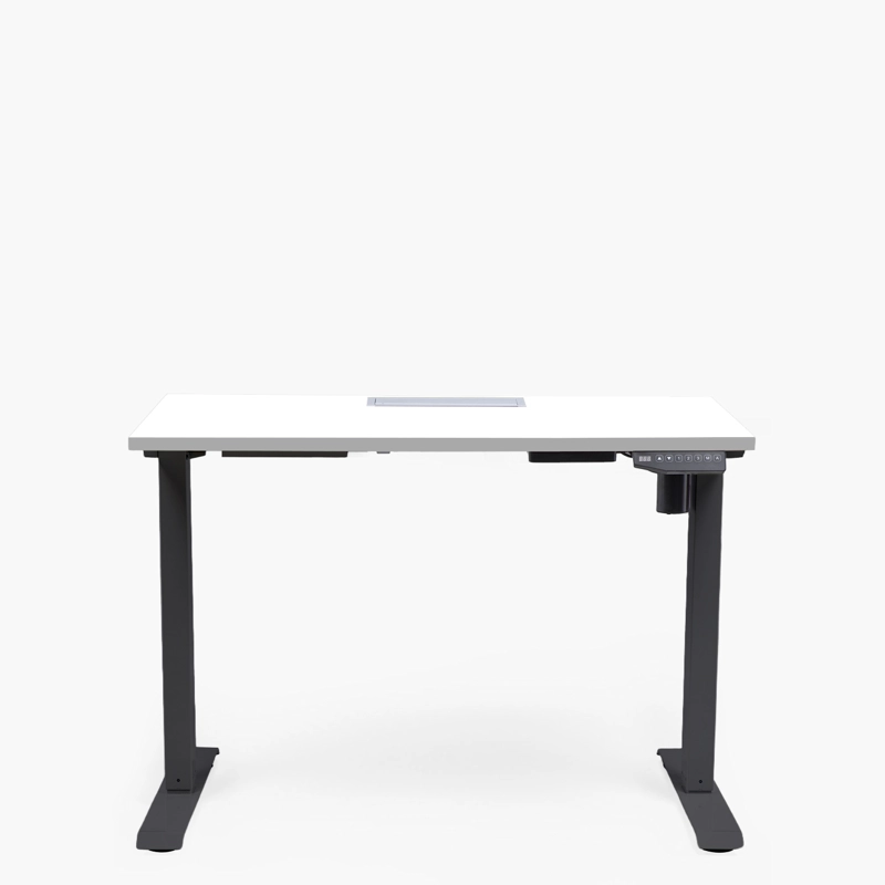 ESCRITORIO FORM OFFICE COSMO ELÉCTRICO CON PASACABLES 140X60 METAL - 1
