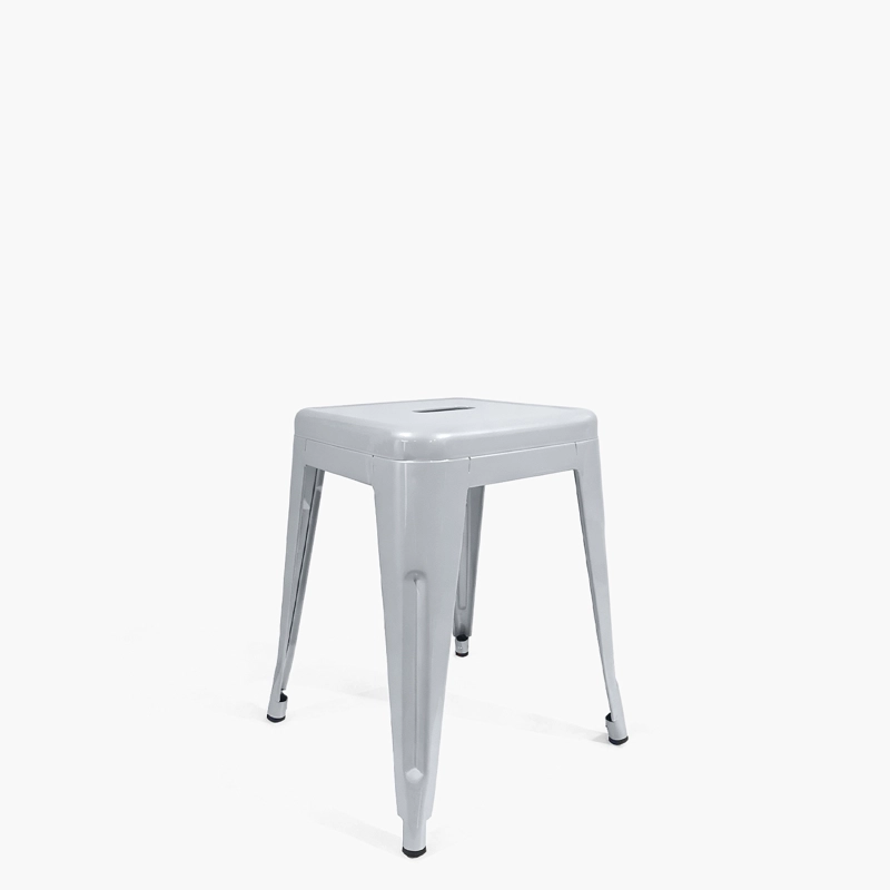 PISOS FORM DESIGN TOLIX 1 CUERPO METAL PLATEADO PACK 4 - 3