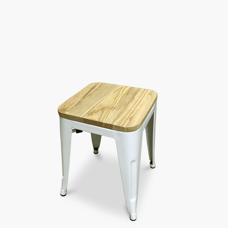 PISOS FORM DESIGN TOLIX 1 CUERPO MADERA BLANCO PACK 4 ASIENTO - 4