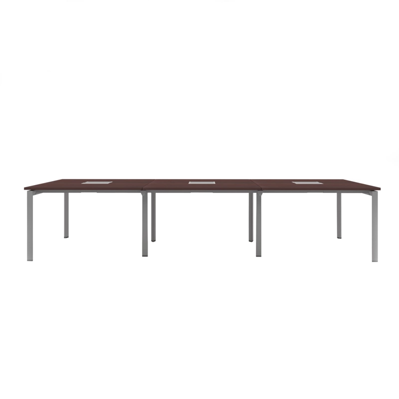 ESCRITORIO NEO CON PASACABLES 120 BENCH 6 PERS - 3