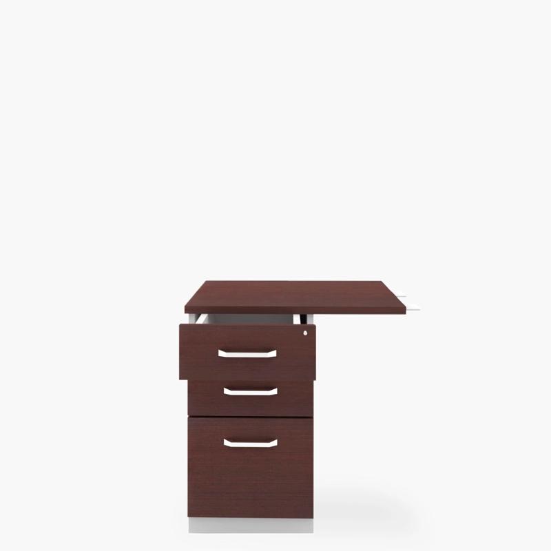 ESCRITORIO FORM OFFICE LATERAL NEO 50X70 CON CAJONERA MELAMINA METAL - 1